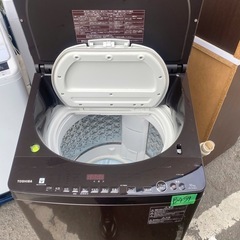 NO B459🌈福岡市内配送設置無料✨🌈AW-10SV8-T 縦型洗濯乾燥機 ZABOON（ザブーン） グレインブラウン [洗濯10.0kg /乾燥5.0kg /ヒーター乾燥(排気タイプ) /上開き]  2020年の画像