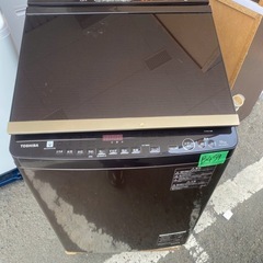 NO B459🌈福岡市内配送設置無料✨🌈AW-10SV8-T 縦型洗濯乾燥機 ZABOON（ザブーン） グレインブラウン [洗濯10.0kg /乾燥5.0kg /ヒーター乾燥(排気タイプ) /上開き]  2020年の画像