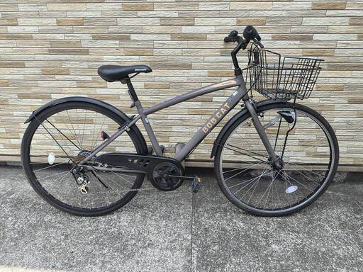 中古自転車 6段変速 27インチ LEDオートライト 軽整備済み 防犯登録対応 町田市 相模原市 MS034