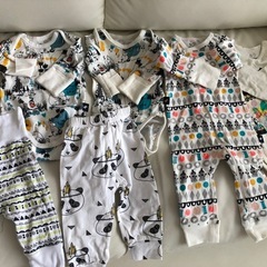 新生児服50-60センチまとめの画像