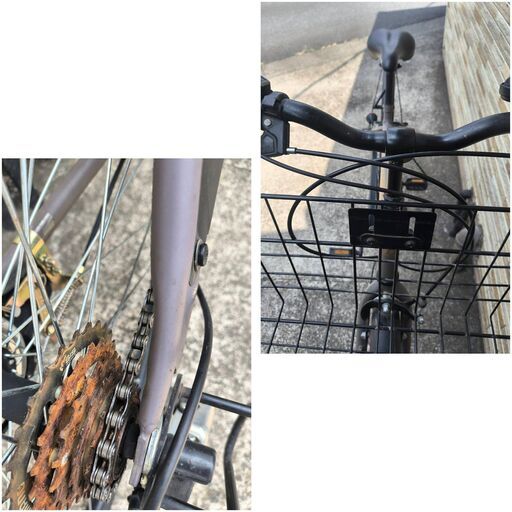 中古自転車 6段変速 20インチ LEDオートライト 軽整備済み 防犯登録対応 町田市 相模原市 MM093 中古自転車 6段変速 27インチ LEDオートライト 軽整備済み 防犯登録