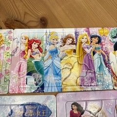 ディズニープリンセス　パズルセットの画像