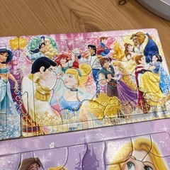 ディズニープリンセス　パズルセットの画像