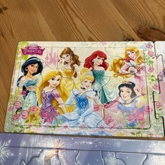 ディズニープリンセス　パズルセットの画像