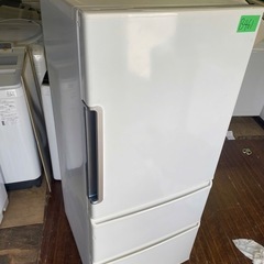 NO B461
🌈福岡市内配送設置無料✨🌈AQUA アクア 冷蔵庫(272L・右開き) ナチュラルホワイト AQR-271F(W)の画像