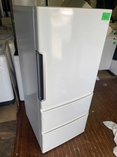 NO B461
?福岡市内配送設置無料✨?AQUA アクア 冷蔵庫(272L・右開き) ナチュラルホワイト AQR-271F(W)