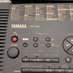 0828-079 YAMAHA PSR-520 電子キーボード 　※ミが出ない　※雑音ありの画像