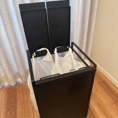 【美品】山崎実業 タワー tower ゴミ箱 2分別の画像