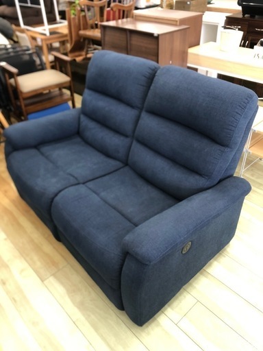 電動リクライニングソファー　【リサイクルフカツ岡崎倉庫店】250828KT-1