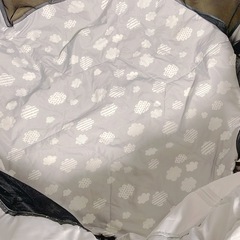 日本育児 ポータブル ベビーサークル 折りたたみ 洗えてたためるベビーサークルの画像