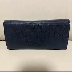  パトリックコックス長財布 牛革 ブラック×ピンクの画像