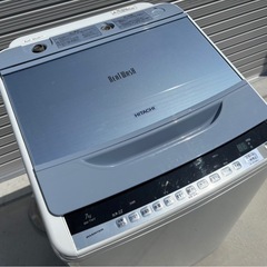 HITACHI ビートウォッシュ 日立 全自動洗濯機 BEATWASH BW-7WV 2015年製 洗濯機 mw0584の画像