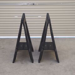 ≪yt2022ジ限≫ [2台セット] BLACK+DECKER/ブラックアンドデッカー ソーホース 現状品 工具/作業台/馬/DIY 70820-08の画像