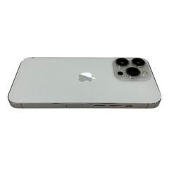186000 現状品 Apple アップル 携帯電話 iphone 13 Pro ホワイト 128GB SIMフリー 86％ [250326HM120084]の画像