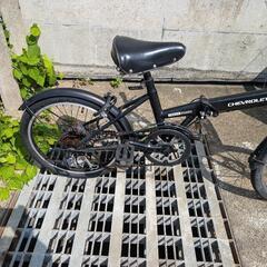 シボレー　20インチ　折りたたみ自転車の画像