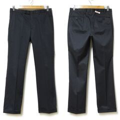 Burberry BLACK LABEL チノパン スラックス W73 ブラック BMF10-801-09の画像