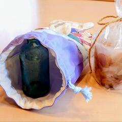 🍀ハンドメイド🍀魚の巾着　の画像