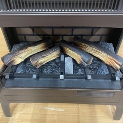 k15【QVCジャパン 赤外線ヒーター】暖炉 薪ストーブ風　DFI-5010-02の画像