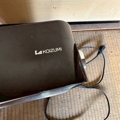 8月31日日曜日に取りに来てくれる方限定で格安です　電気ストーブの画像