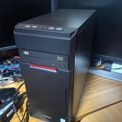 デスクトップパソコン Windows11 i7-7700 メモリ16GB GTX970 SSD 256GB+HDD 1TB Blu-rayの画像