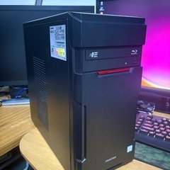 デスクトップパソコン Windows11 i7-7700 メモリ16GB GTX970 SSD 256GB+HDD 1TB Blu-rayの画像