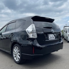 総額49.8万円 トヨタ プリウスα Sツーリングセレクション 車検2年 HV車 5人乗り フリップダウンモニター ナビ フルセグ Bluetoothオーディオ ETC バックカメラの画像