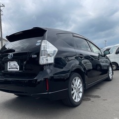 総額49.8万円 トヨタ プリウスα Sツーリングセレクション 車検2年 HV車 5人乗り フリップダウンモニター ナビ フルセグ Bluetoothオーディオ ETC バックカメラの画像