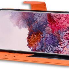Galaxy S20 ケース 5G 手帳型 SC-51A SCG01 薄型 蛙の画像