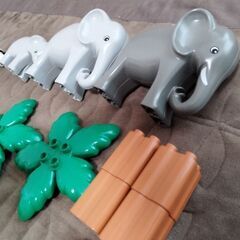 レゴ ぞうさんファミリー LEGO ブロックの画像