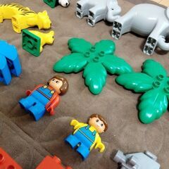 レゴ ぞうさんファミリー LEGO ブロックの画像