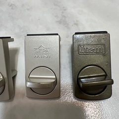 防犯サッシ中途ストッパー4個の画像