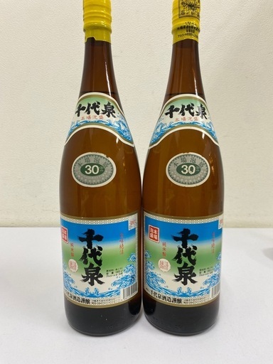 【未開封】泡盛　千代泉　30度　1800mlx2本　詰め口05.2．28　＃38718