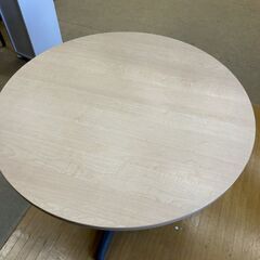 丸テーブル オフィス用 天板直径1050mm 輸入家具 アメリカ家具の画像