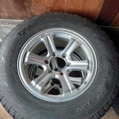 17インチ　6つ穴　冬用タイヤホイールセット　265/65R17　の画像