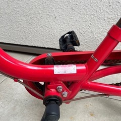 ケッターサイクル　子供用自転車　赤色の画像