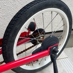 ケッターサイクル　子供用自転車　赤色の画像