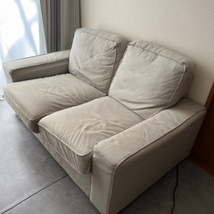 【9/8迄掲載】IKEA　2人掛けソファの画像