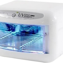 UVクリーンシステム 紫外線 消毒器 ステアライザー 紫外線除菌器 UV消毒  WUV-720 高さ18.4×幅26×奥行23.8cmステリライザー 除菌 抗菌 消毒機 紫外線照射機 衛生機器の画像