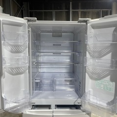 💥激安💥❗️配送•設置🉑❗️♻️処分撤去♻️2018年 SHARP 6ドア冷蔵庫　自動製氷機 SJ-P461D-H の画像