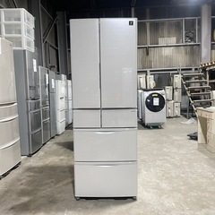 💥激安💥❗️配送•設置🉑❗️♻️処分撤去♻️2018年 SHARP 6ドア冷蔵庫　自動製氷機 SJ-P461D-H の画像