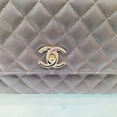 【CHANEL】　シャネル　キャビアスキン　マトラッセ・ココハンドル２９（S）　2ＷAYバッグの画像