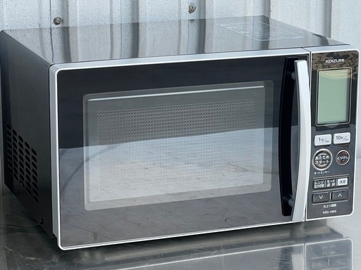 B202◇コイズミ 電子レンジ◇600W◇2021年製◇フラット庫内◇KRD-1860