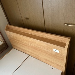 ニトリ　ベットフレーム　シングル　収納の画像