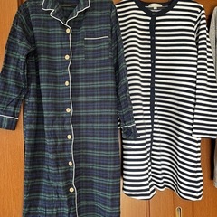 【お取引中】出産&入院準備に！前開きマタニティパジャマ3着&授乳口付きワンピの画像