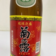 【未開封】泡盛　菊之露　30度1800ml　詰め口17.8．28　＃38573の画像
