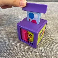 こどもちゃれんじbaby でるでるキューブ くるくるキューブ　エデュトイの画像