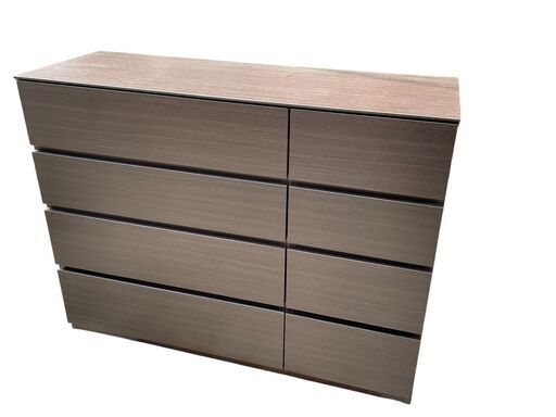 美品 ニトリ ローチェスト クエス ダークブラウン 140cm幅 美品 ニトリ ローチェスト クエス ダークブラウン 140cm幅 (アキノリ