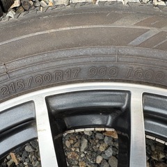 【成約済】215/60/r17 スタッドレスホイール4本の画像
