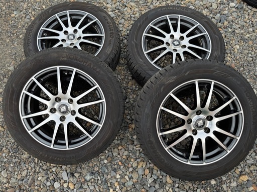 【成約済】215/60/r17 スタッドレスホイール4本