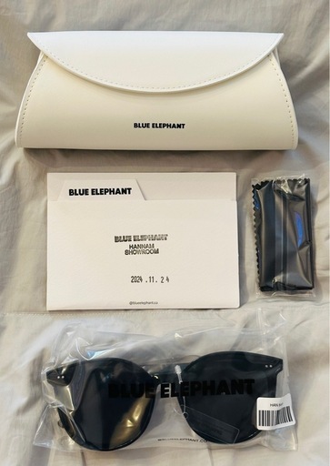 韓国【BLUE ELEPHANT】サングラス　新品　黒